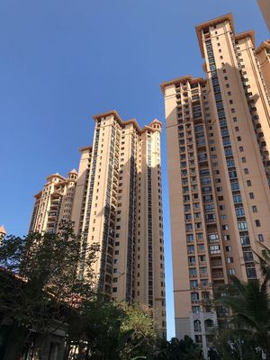 2019年1月31號(臘月二十六)上午開車去海南陵水縣清水灣:碧桂園.珊瑚宮殿小區(qū)