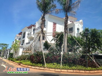 海口榮域合同與宣傳冊不同致兩相鄰別墅爭地