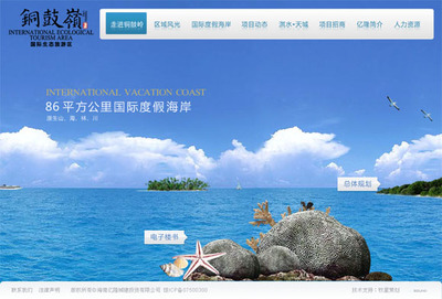 海南·銅鼓嶺房地產(chǎn)項目網(wǎng)站設計